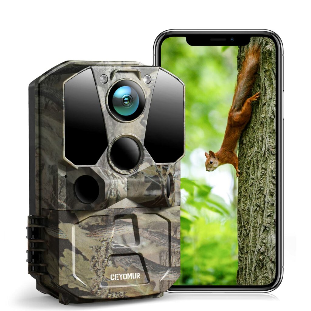 CEYOMUR WiFi Bluetooth Wildlife Camera