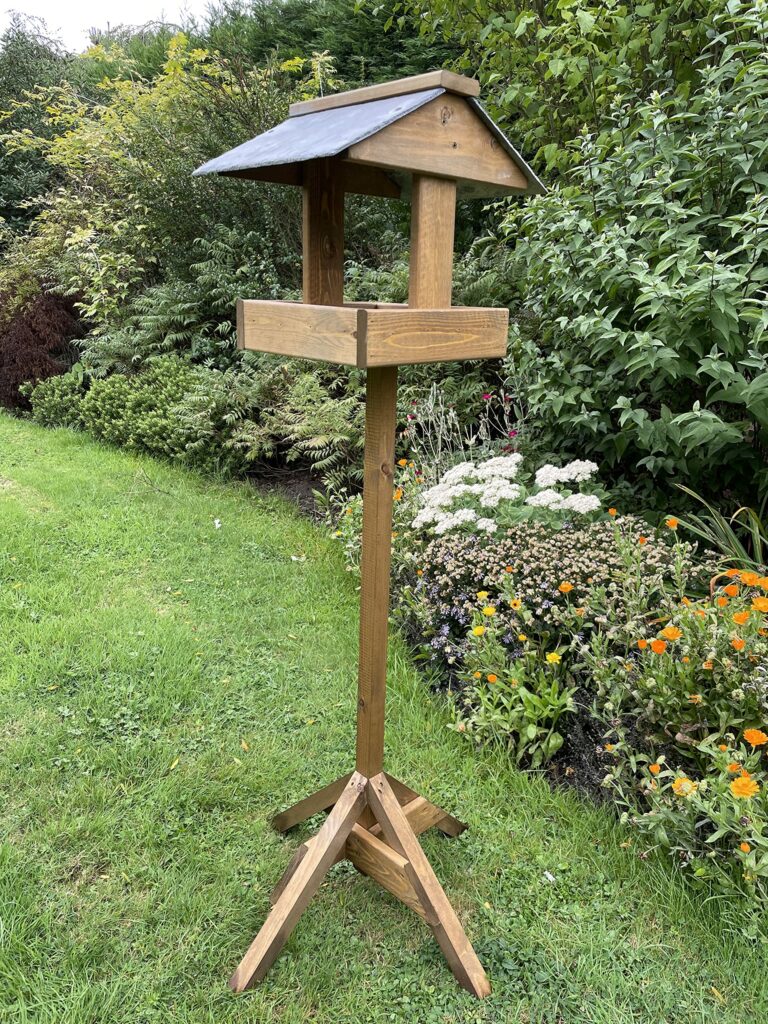 Ruddings Wood Dales Wooden Bird Table