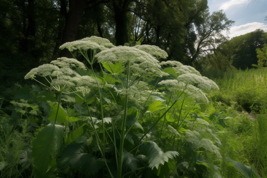 Giant Hogweed (Heracleum Mantegazzianum) 